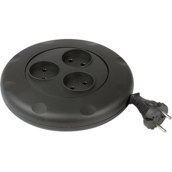  Удлинитель Smartbuy SBE-10-3-03-W круглый черный 