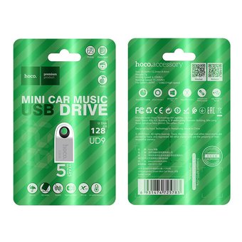  USB-флешка Hoco UD9 Insightful Smart Mini Car Music USB Drive 128G 