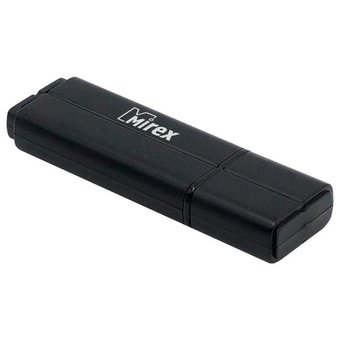  USB-флешка Mirex 13600-FMULBK64 Line 64GB, USB 2.0, черный 