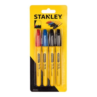  Набор маркеров STANLEY FATMAX STHT81391-0 4шт разноцветный 