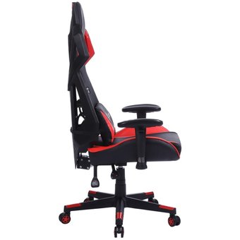  Кресло игровое Cactus CS-CHR-090BLR черный/красный 