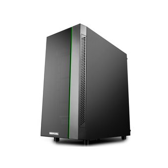  Корпус Deepcool Matrexx 55 без БП, большое боковое окно, LED strip спереди, черный, ATX 