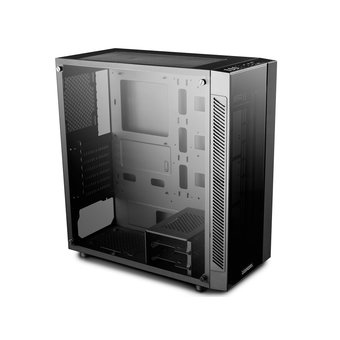  Корпус Deepcool Matrexx 55 без БП, большое боковое окно, LED strip спереди, черный, ATX 