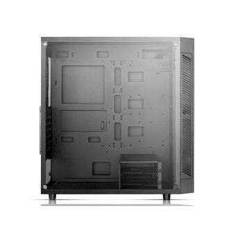  Корпус Deepcool Matrexx 55 без БП, большое боковое окно, LED strip спереди, черный, ATX 