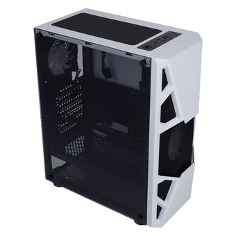  Корпус Formula CL-3303W RGB белый без БП ATX 6x120mm 2xUSB2.0 1xUSB3.0 audio bott PSU 