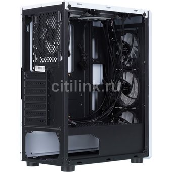  Корпус Formula CL-3303W RGB белый без БП ATX 6x120mm 2xUSB2.0 1xUSB3.0 audio bott PSU 