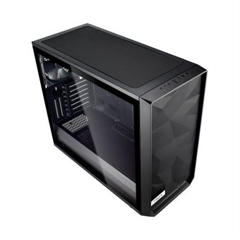  Корпус Fractal Design Meshify S2 - TG (FD-CA-MESH-S2-BKO-TGL) E-ATX, mid tower, light tint tempered glass side panel 3x140mm fans inc. 