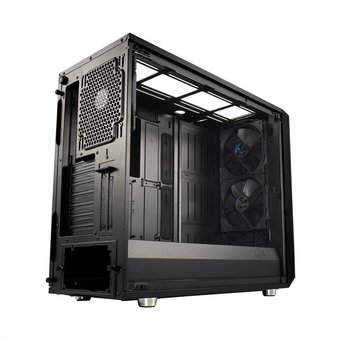  Корпус Fractal Design Meshify S2 - TG (FD-CA-MESH-S2-BKO-TGL) E-ATX, mid tower, light tint tempered glass side panel 3x140mm fans inc. 