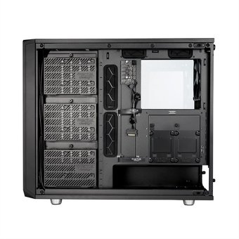  Корпус Fractal Design Meshify S2 - TG (FD-CA-MESH-S2-BKO-TGL) E-ATX, mid tower, light tint tempered glass side panel 3x140mm fans inc. 