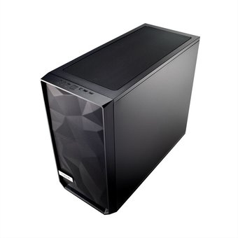  Корпус Fractal Design Meshify S2 - TG (FD-CA-MESH-S2-BKO-TGL) E-ATX, mid tower, light tint tempered glass side panel 3x140mm fans inc. 