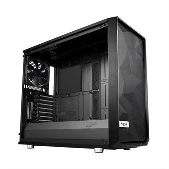  Корпус Fractal Design Meshify S2 - TG (FD-CA-MESH-S2-BKO-TGL) E-ATX, mid tower, light tint tempered glass side panel 3x140mm fans inc. 