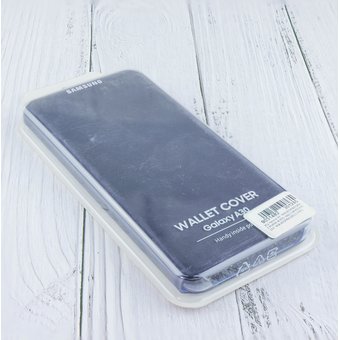  УЦ Чехол EF-WA305PBEGRU (Wallet A305 чёр) SAMSUNG (EF-WA305PBEGRU) (ПУ) 