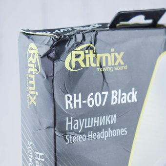  УЦ Наушники Ritmix RH-607 Black (УЦ) 