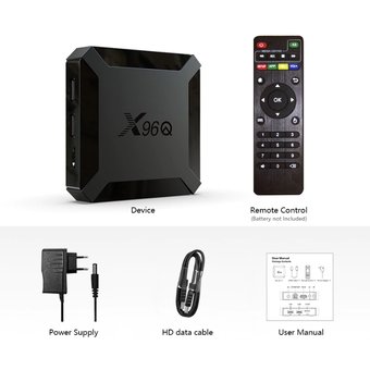  Android Приставка X96Q TVBOX Allwinner H313 1G+8G 2.4G WiFi Android 10.0 