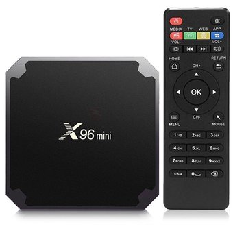  Android TV приставка X96Mini 1G+8G 2.4 Ghz WiFi Android 7.1 