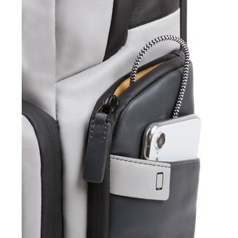  Рюкзак Piquadro Urban CA4550UB00BM/GRGR серый/желтый натур.кожа 