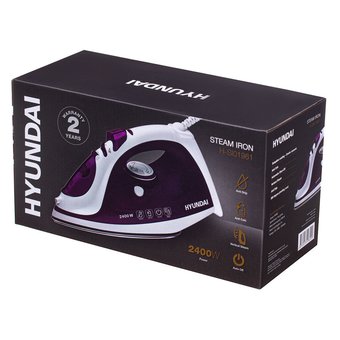  Утюг Hyundai H-SI01961 белый/фиолетовый 