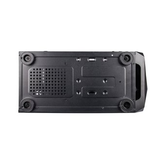  Корпус 1STPLAYER Firerose F4 (F4-3R1 )ATX, tempered glass side panels 3x 120mm LED fans inc. 