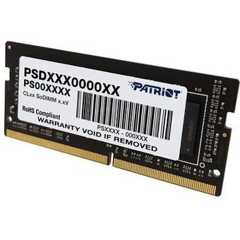  ОЗУ Patriot Signature PSD44G266681S, SO-DIMM DDR 4 DIMM 4Gb PC21300, 2666Mhz retail 