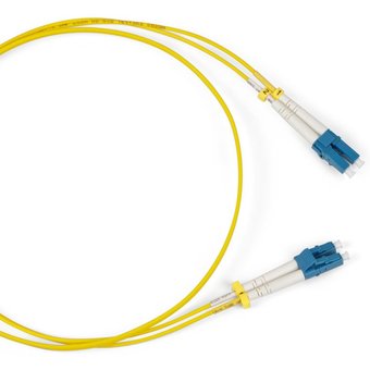  Патч-корд Hyperline FC-D2-9-LC/UR-LC/UR-H-50M-LSZH-YL SM 9/125 (OS2), LC/UPC-LC/UPC, 2.0 мм, duplex, LSZH, 50 м 
