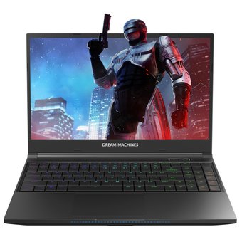  Ноутбук Dream Machines RT3080Ti-15EU51 (RT3080Ti-15EU51) 15.6"(WVA 144Hz)/AMD Ryzen 7 6800H(3.2Ghz)/32768Mb/1024SSDGb/noDVD/nVidia GeForce RTX3080Ti 