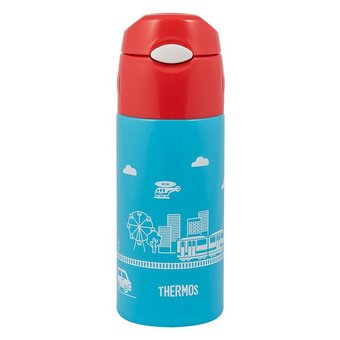  Термос Thermos FHL-401F BL 0.4л. голубой/красный (320353) 