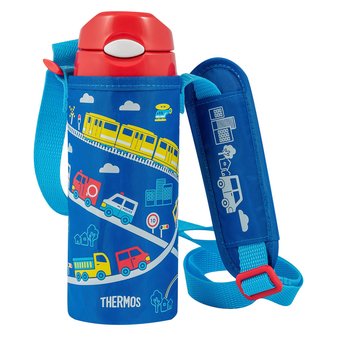 Термос Thermos FHL-401F BL 0.4л. голубой/красный (320353) 