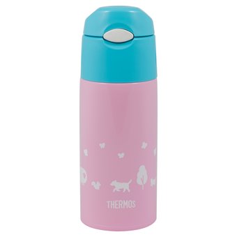  Термос Thermos FHL-401F LP 0.4л. розовый/голубой (320148) 