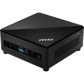  Неттоп MSI Cubi 5 10M-839RU (Cubi B183) 9S6-B18311-839/Intel Core i7-10510U 1.6GHz Quad/16GB+512GB SSD/Integrated/WiFi/BT/W11Pro/1Y/Black 