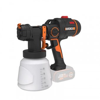  Краскопульт аккумуляторный WORX WX020.9 без акк и з/у 