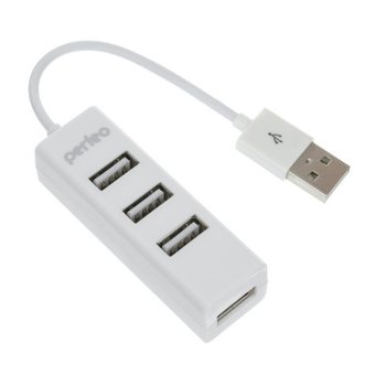 USB-HUB Perfeo 4 Port, (PF-HYD-6010H White) белый 