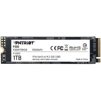  SSD Patriot PCI-E x4 1Tb P300P1TBM28 P300 M.2 2280 