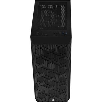  Корпус Aerocool Hive-G-BK-v2 черный без БП ATX 4x120mm 2x140mm 1xUSB2.0 2xUSB3.0 audio bott PSU 