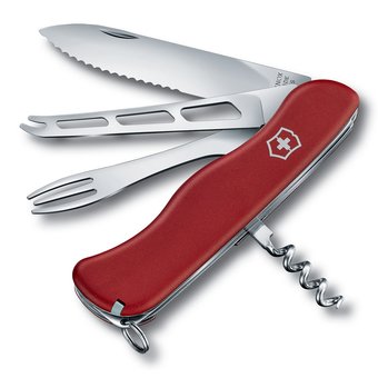  Нож перочинный Victorinox Cheese Master (0.8313.W) 111мм 8функций красный 