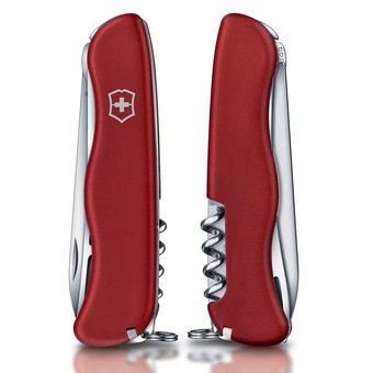  Нож перочинный Victorinox Cheese Master (0.8313.W) 111мм 8функций красный 