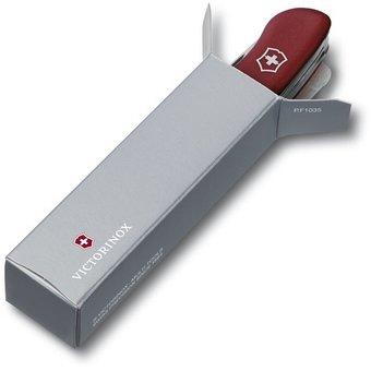  Нож перочинный Victorinox Cheese Master (0.8313.W) 111мм 8функций красный 