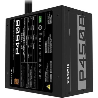  Блок питания Gigabyte ATX 450W GP-P450B 80+ bronze (24+4+4pin) APFC 120mm fan 6xSATA RTL 