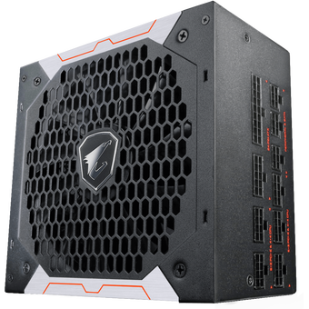  Блок питания Gigabyte ATX 850W AORUS GP-AP850GM 80+ gold 24+2x(4+4) pin APFC 135mm fan 6xSATA Cab Manag RTL 