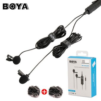  Микрофон BOYA BY-M1DM кабель 6м чёрный 