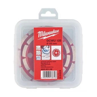  Чашка алмазная Milwaukee 4932451186 шлифовальная DCWU 125 