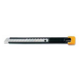  Нож OLFA OL-S с выдвижным лезвием, металлический корпус, 9мм 