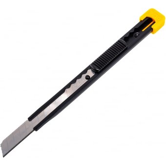  Нож OLFA OL-S с выдвижным лезвием, металлический корпус, 9мм 