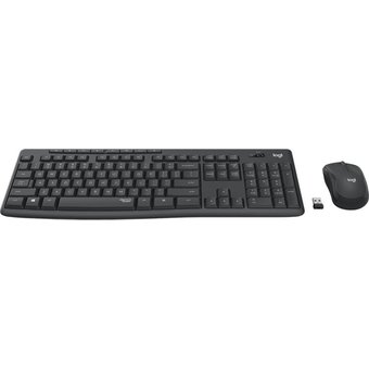  Клавиатура+ мышь Logitech MK295 Silent Wireless Combo Graphite (920-009807) 