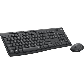  Клавиатура+ мышь Logitech MK295 Silent Wireless Combo Graphite (920-009807) 