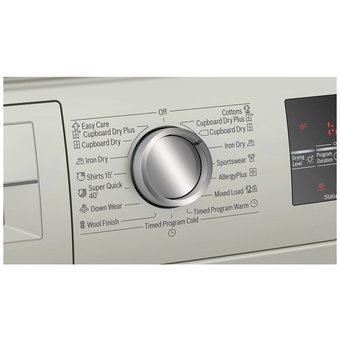  Сушильная машина Bosch WTG8641XME серебристый 