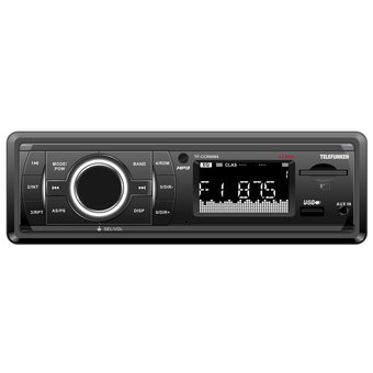  Автомагнитола Telefunken TF-CCR8084 черный 