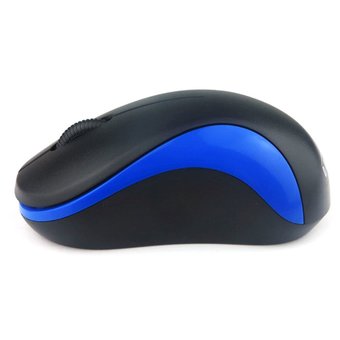  Мышь OKLICK 605SW черный/синий 