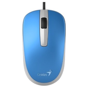  Мышь Genius DX-120 голубая 