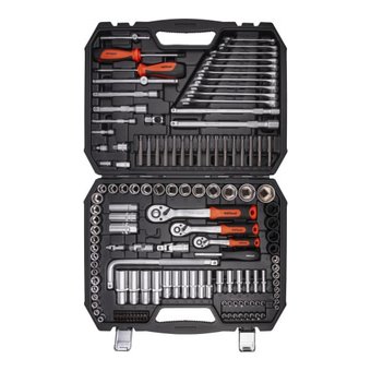  Набор инструмента AV Steel AV-011144 144 предмета 1/4" 
