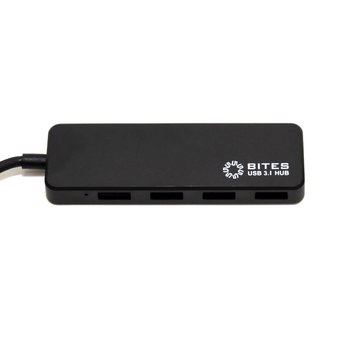  Концентратор 5bites HB34C-311BK 4*USB3.0/TYPE-C PLUG/Black 
